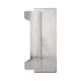 Stahl Schiebetor Gegenkasten - 40 mm - 172 x 55 mm - rechts & links verwendbar - inkl. Edelstahl Schlie�blech