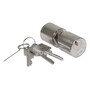 BKS Rundzylinder 31/31 mm - Profilzylinder mit Anbohrschutz - 5 Stifte - matt vernickelt - f�r Haust�ren & Feuerschutzt�ren