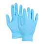 Ulith Nitril Typ 30 Einweghandschuhe - puderfrei - blau - latexfrei - 100 St�ck - Gr��e M