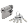 Profil-Halbzylinder SX 8-F mit Wendeschl�ssel verschiedenschlie�end - inklusive 5 Schl�sseln 