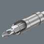 Wera 899/4/1 S Universalhalter - 1/4 x 200 mm - Edelstahlh�lse - Sprengring - Dauermagnet - f�r Bits nach DIN ISO 1173