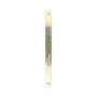 Badezellenschloss - Stulpe 20x235 mm Messing kantig - Dornma� 55 mm - Entfernung 78 mm - Zinkdruckguss - DIN rechts oder DIN links