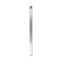 PZ Austausch-Schild Silber - 240 x 35 mm - 72 mm Entfernung - Innen- & Au�enschild aus Leichtmetall