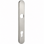 PZ Austausch-Schild Silber - 240 x 35 mm - 72 mm Entfernung - Innen- & Au�enschild aus Leichtmetall