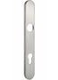 PZ Austausch-Schild Silber - 240 x 35 mm - 72 mm Entfernung - Innen- & Au�enschild aus Leichtmetall