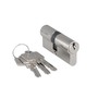 Profildoppelzylinder 31/35 mm - Not- & Gefahrenfunktion beidseitig - 5 Stifte - vernickelt - DIN 18252 P2 / EN 1303 - inkl. 3 Schl�ssel