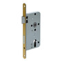 ABUS Wohnungst�rschloss TKZ 20 DIN Links - hammerschlag gold, Profilzylinder - Entfernung 72 / Dorn 55 / Stulp 20x235 mm rund - DIN 18251 Kl. 2
