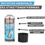 Etikettenentferner Zitrus 400 ml - Entfernt Klebstoffreste & Etiketten