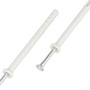 Nageld�bel mit Senkkopfschraube - Nylon & verzinkter Stahl - f�r Voll- & Hohlbaustoffe - vormontiert & demontierbar