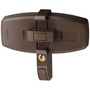 ABUS DFS 95 Zusatzschloss - braun - f�r Doppelfl�gelfenster - Doppel-Schwenkriegel - VdS & DIN gepr�ft