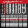 Edelstahl Kette A4 kurzgliedrig - Rostfreie V4A Gliederkette nach DIN 5685-3 f�r den Au�enbereich und maritime Anwendungen