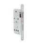 INTRA-TEC WC-T�rschloss - Dorn 55 mm, Entfernung 78 mm, Stulp 20 x 235 mm, DIN L/R, Edelstahl-Stulpe, mit Riegelverschluss