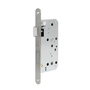 INTRA-TEC WC-T�rschloss - Dorn 55 mm, Entfernung 78 mm, Stulp 20 x 235 mm, DIN L/R, Edelstahl-Stulpe, mit Riegelverschluss
