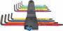 WERA 967/9 TX XL Multicolour HF 1 Winkelschl�sselsatz mit Haltefunktion - lang - 9?teilig