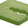 KLIMAS Ausgleichspl�ttchen / Distanzpads - 50 x 50 mm - Polyethylen - 50 St�ck - Montage- & Abstandshalter