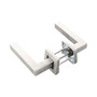 T�rdr�cker Quadros QRG - Edelstahl - Cliprosette - festdrehbar - DIN links & DIN rechts - Rosette 53 x 53 x 8 mm