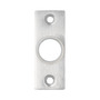 Dr�ckerrosette Alu F1 - kantig - 64 x 25 mm - St�rke 6 mm - Bohrlochabstand 50 mm