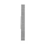 Dr�ckerrosette Alu F1 - kantig - 64 x 25 mm - St�rke 6 mm - Bohrlochabstand 50 mm