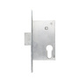RR-Riegelschloss - Dornma� 45 mm - Stulp 24 x 150 mm verzinkt - Riegel 5 mm vorstehend - kantig