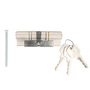 Profilzylinder l�ngenverstellbar 45/45 mm - 6-Stift - Aufbohrschutz - inkl. 3 Schl�ssel & Servicekarte