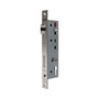 Rohrrahmenschloss 1005 P - Profilzylinder - Panikfunktion D - 92 mm Entfernung - Dornma� 40 mm - Stulp 24 x 245 mm Edelstahl