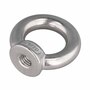 Ringmutter - Edelstahl A2 (AISI 304) - metrisches Innengewinde - rostfrei - gegossen