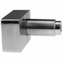 Edelstahl Knauf eckig 40x60 8 mm Vierkant