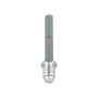 Wechselstift 8 x 110 mm - Gewinderolle & Kerbe - verzinkter Stahl - f�r T�rdr�cker
