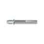 Wechselstift 8 x 110 mm - Gewinderolle & Kerbe - verzinkter Stahl - f�r T�rdr�cker