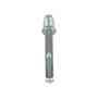 Wechselstift 8 x 110 mm - Gewinderolle & Kerbe - verzinkter Stahl - f�r T�rdr�cker