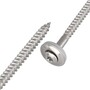 SCREW REBEL Spenglerschrauben Edelstahl A2 - TX20 - mit EPDM-Dichtscheibe  15 mm