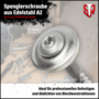 SCREW REBEL Spenglerschrauben Edelstahl A2 - TX20 - mit EPDM-Dichtscheibe  15 mm