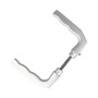 Dr�ckerpaar Aluminium F1 - 8 mm Vierkant - 62 mm Stiftl�nge - mit V2A-Madenschraube