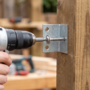 Pfostenverbinderschrauben Edelstahl A2 - Tellerkopfschraube 8 - TX40 - ETA - 20 St�ck