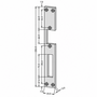 Schlie�blech 24x250 mm - Flach - Schraublochabstand: 52 mm - rechts & links verwendbar - mit Senkbohrungen