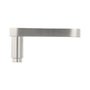 T�rdr�cker Edelstahl massiv - 120 x 25 mm - oval - 8 mm Vierkantaufnahme - links/rechts verwendbar