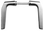 Dr�ckerpaar Aluminium F1 - 8 mm Vierkant - 90 mm Stiftl�nge - f�r Kastenschl�sser