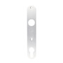 Langschild rund - 180x31x10 mm - 92mm Entfernung - 105 mm Schraublochabstand
