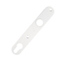Langschild rund - 180x31x10 mm - 92mm Entfernung - 105 mm Schraublochabstand