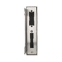 Gegenkasten Edelstahl 40 mm - mit Schlie�blech - vorbereitet f�r e-�ffner - f�r Edelstahltore