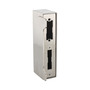 Gegenkasten Edelstahl 40 mm - mit Schlie�blech - vorbereitet f�r e-�ffner - f�r Edelstahltore