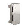 Gegenkasten Edelstahl 40 mm - mit Schlie�blech - vorbereitet f�r e-�ffner - f�r Edelstahltore
