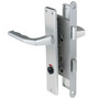 WC-T�r-Schloss Set - DIN Links - 20 x 235 mm Rundstulp - Garnitur F1