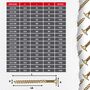 SCREW REBEL Tellerkopfschraube mit ETA Zulassung und Torx (TX) Antrieb - gelb verzinkt