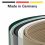 Zaun-Sichtschutzstreifen aus Hart-PVC 252x19 cm f�r Doppelstabmattenz�une, Windschutz