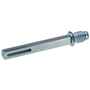 Schraubwechselstift mit Gewinderolle - Vierkant 8 mm - mit Schraube - f�r Wechselgarnituren und Beschl�ge 