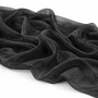 Dekostoff Organza Stoff 3x1,45m schwarz Tischdecke Deko Hochzeit Party Event