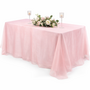 Dekostoff Organza Stoff 3x1,45m rosa Tischdecke Deko Hochzeit Party Event Kost�m
