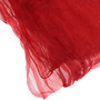 Dekostoff Organza crash Stoff 3x1,40m dunkelrot crashed Tischdecke Deko Stoff