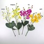 Orchidee Phalaenopsis doppelt k�nstlich 2-fach Kunstblume ca. 60cm Kunstpflanze